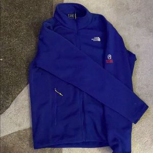 The North Face zip up jacket
